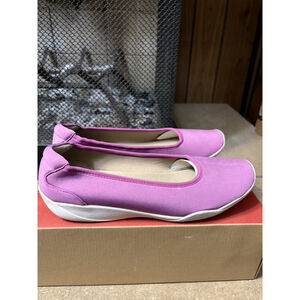 Foot Smart NWB Joyce Stretchie Slip On Magenta Shoes Size 10.5 Wide D Women’s
